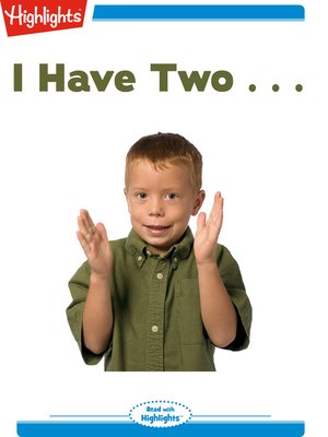 cover image of I Have Two . . .